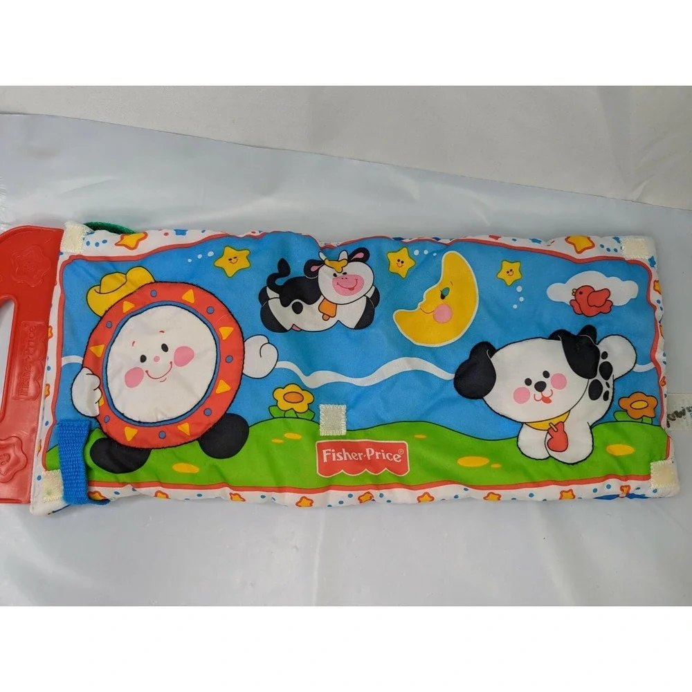 Fisher Price 1082 Take‎ Along Mini Play Quilt Stuffed Toy